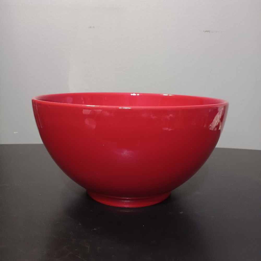 Vintage Waechtersbach Ceramic‎ Collectible Red Bowl